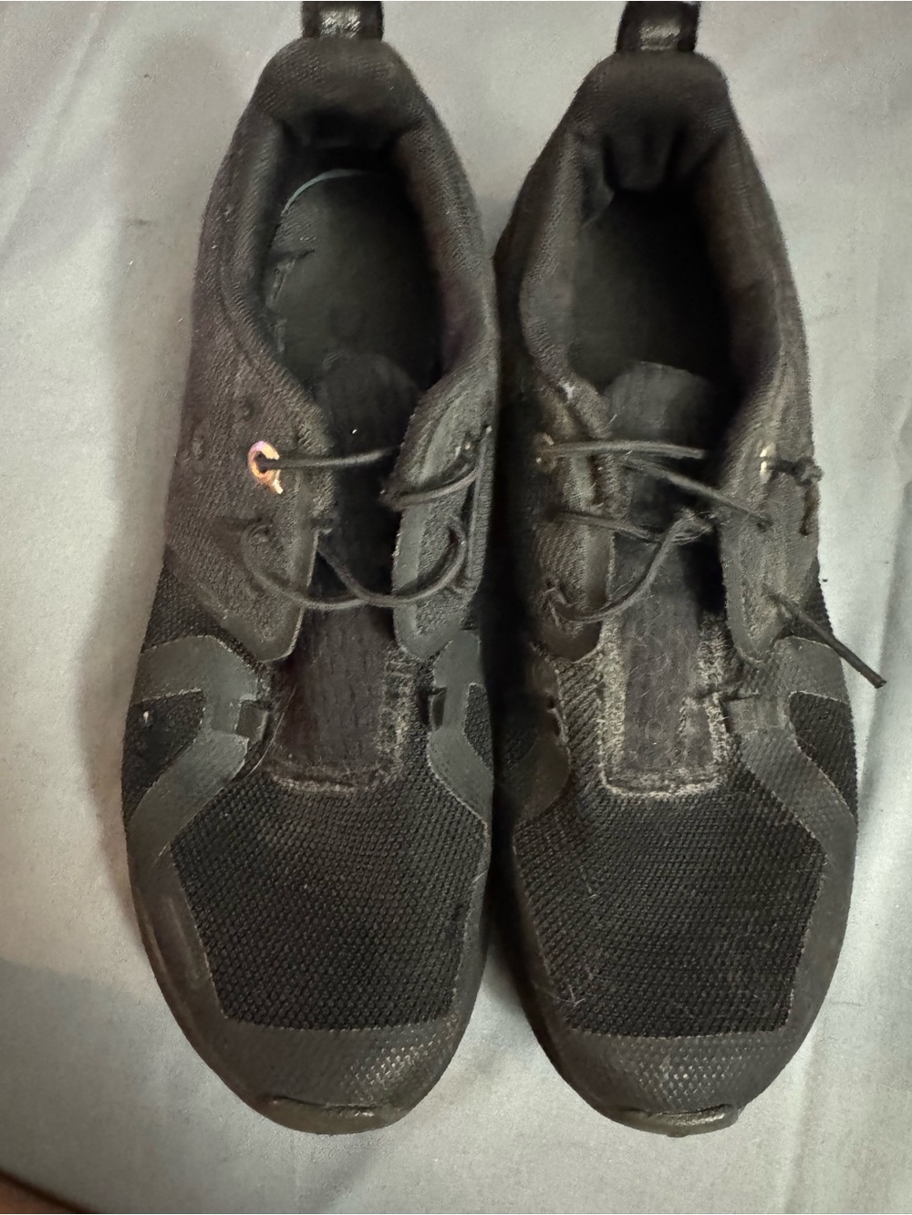 On Running Kids Black Athletic Sneakers